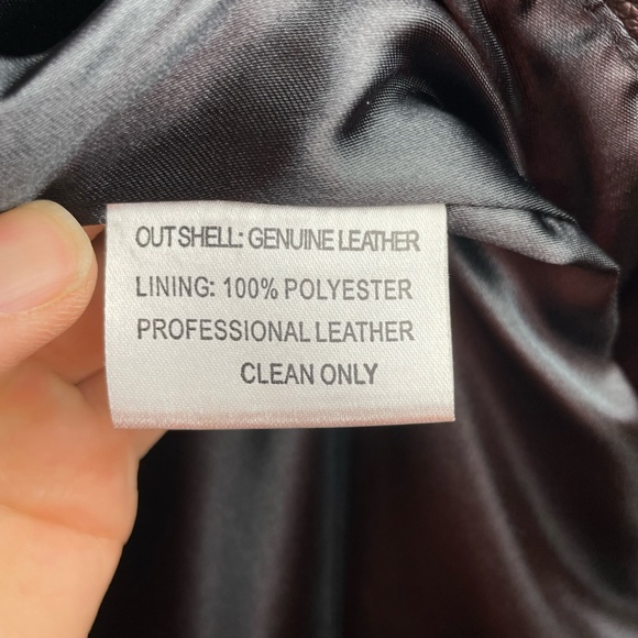 Leather Button-down Sport Coat - Picture 4 of 6